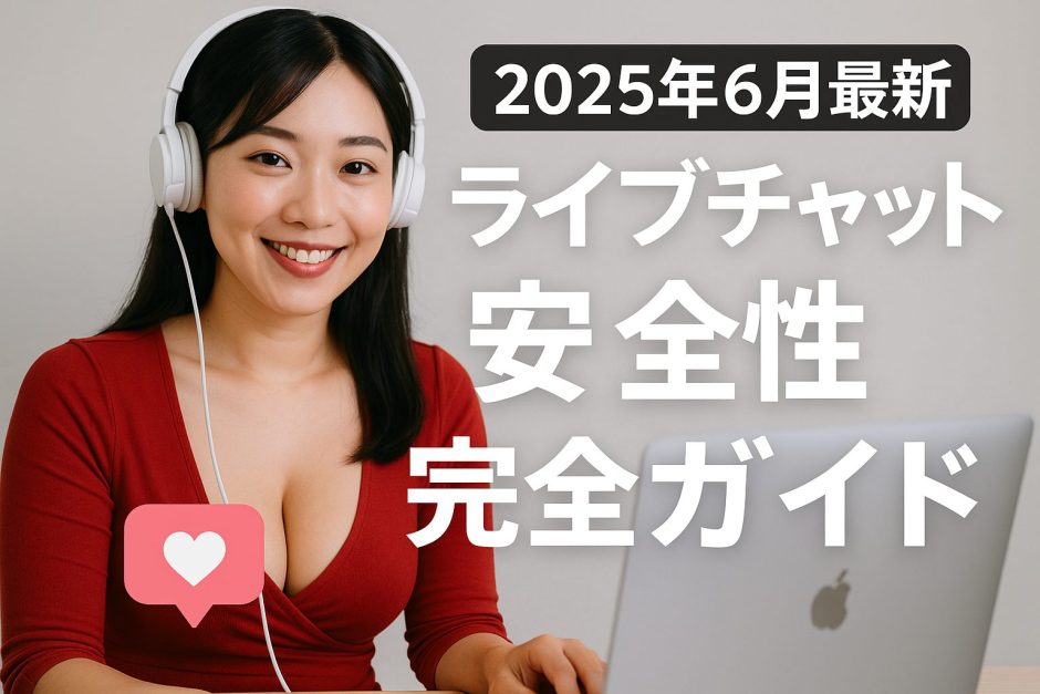【2025年6月最新】ライブチャット安全性完全ガイド