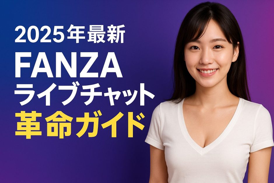 【2025年6月最新】FANZAライブチャット革命ガイド